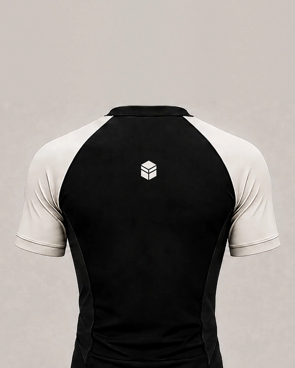 Rashguard de jiu jitsu Contrast, vista de costas